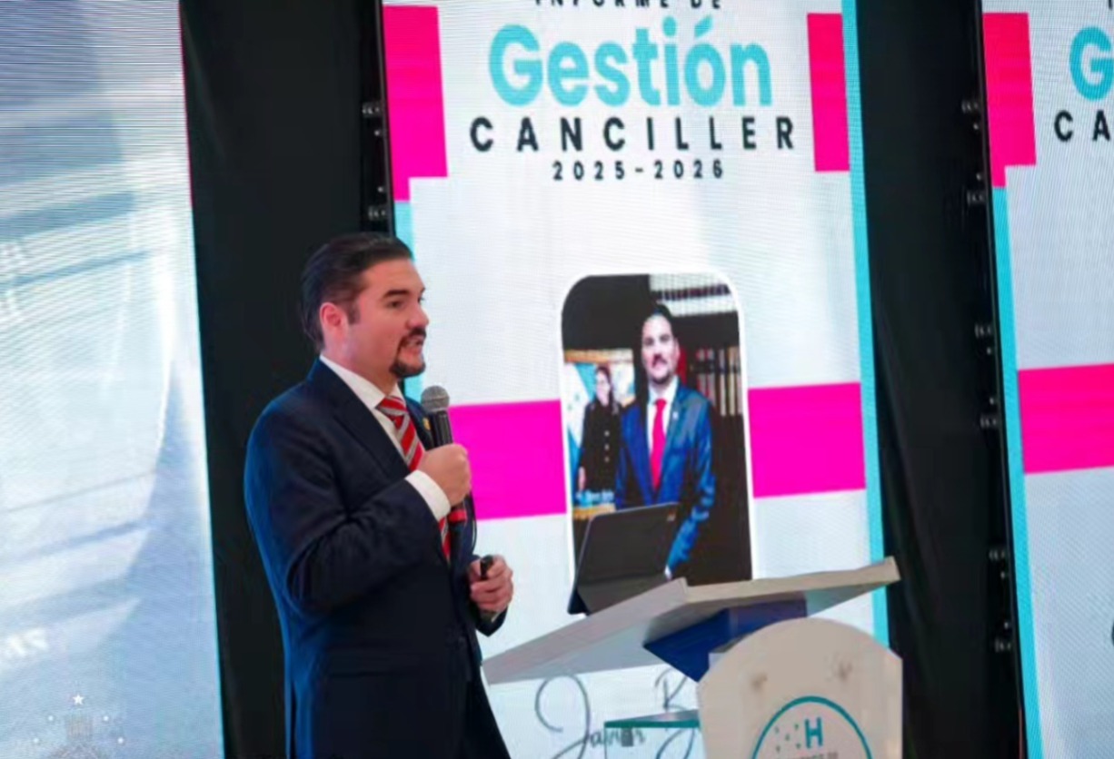 Canciller Javier Bu Soto presenta informe de gestión 2025 ante el Cuerpo Diplomático